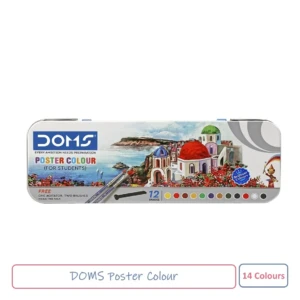 CCSKU100008 DOMS Poster Colour 14 Color Box 1 Pack