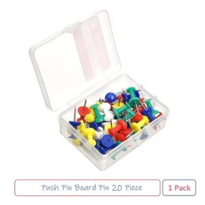CCSKU100140 Push Pin Board Pin 20 Piece 1 Pack