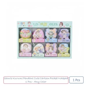 CCSKU100520 Sanrio Kurumi Pendant Cute Cartoon Pocket Notepad 1 Pcs - Any Color
