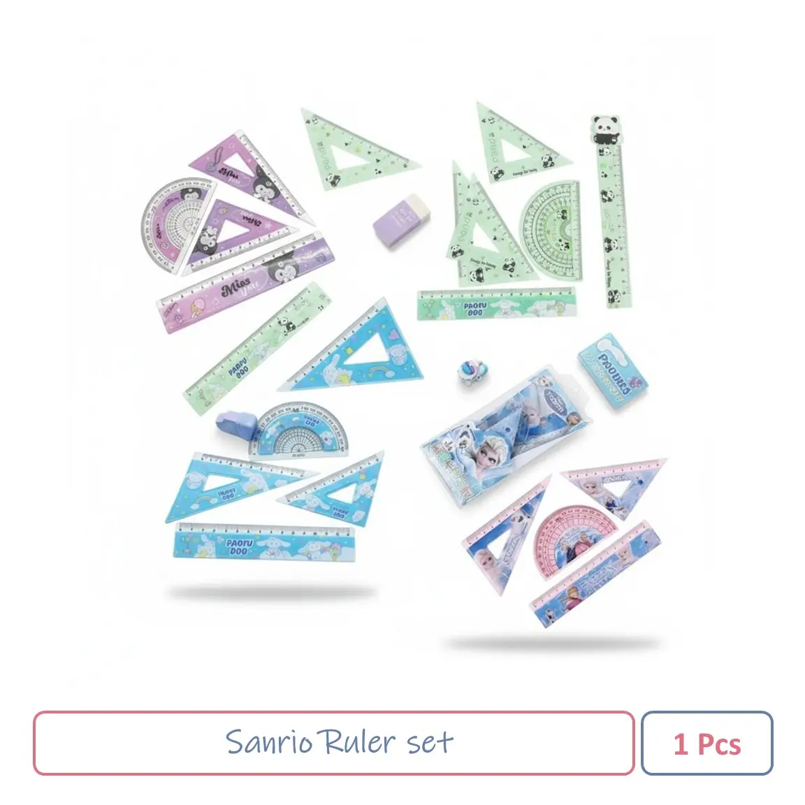 CCSKU100545 Sanrio Ruler Set