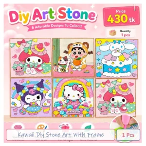 CCSKU100571 Kawaii Diy Stone Art With Frame