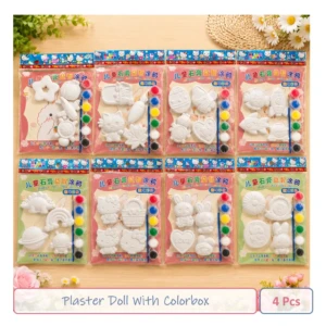 CCSKU100601 Plaster Doll With Color Box
