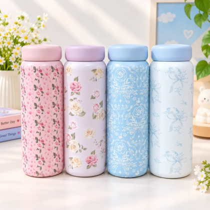 Shell Flower Thermal Water Bottle