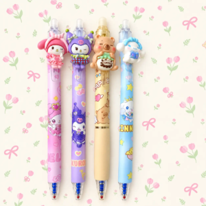 Pastel Kawaii Character Pen Collection